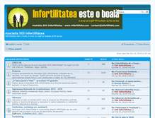 Tablet Screenshot of forum.infertilitate.com